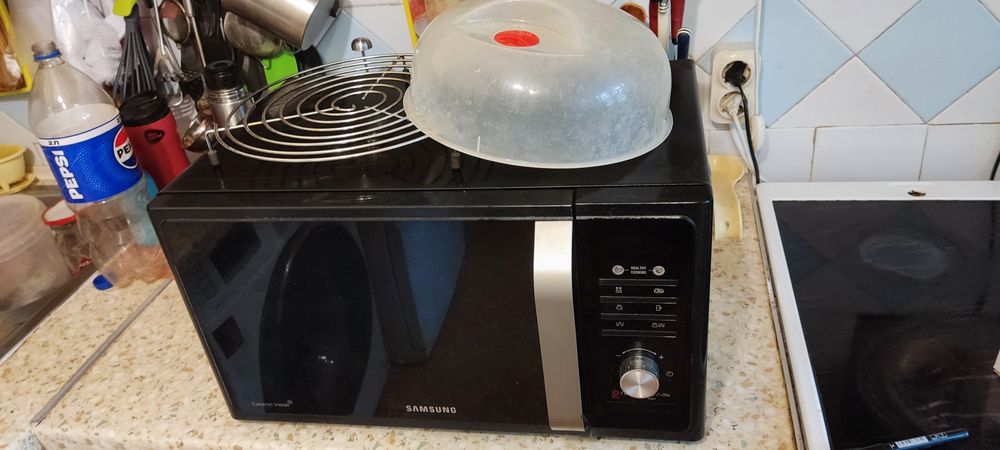 Мікрохвильова піч samsung mg23F301TAK свч мікрохвильовка микроволн