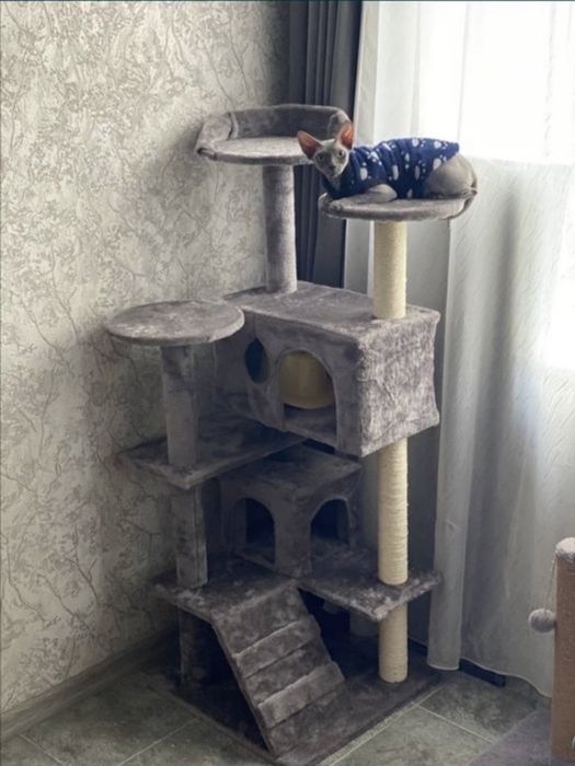 Когтеточка, домик для кота