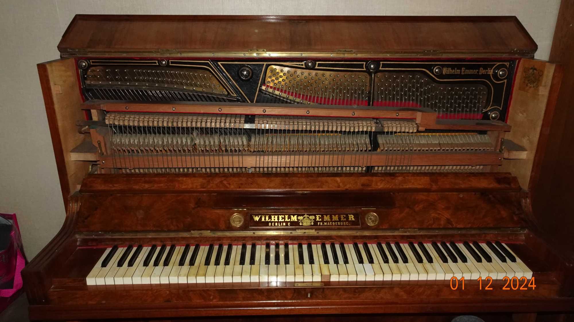 Pianino Wilhelm Emmer - Wrzesnia