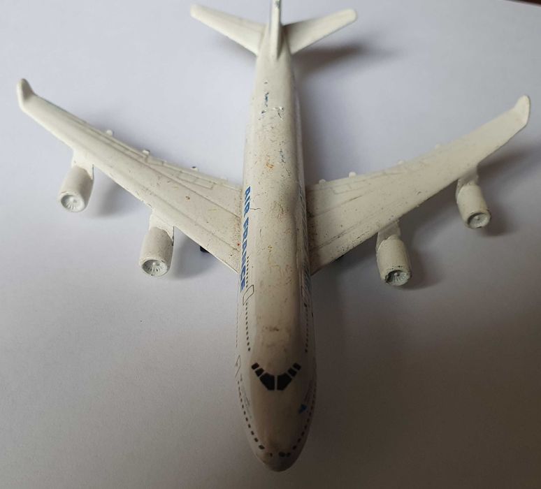 Majorette - Avião Boeing 747 - Air France - vintage - Anos 80