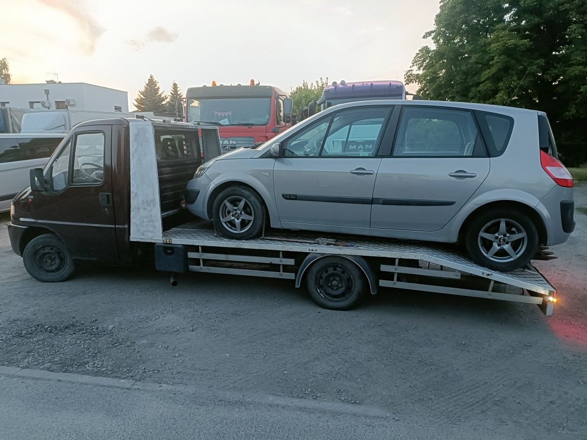 Fiat Ducato auto laweta 2.5 turbo diesel z mocną wyciągarką