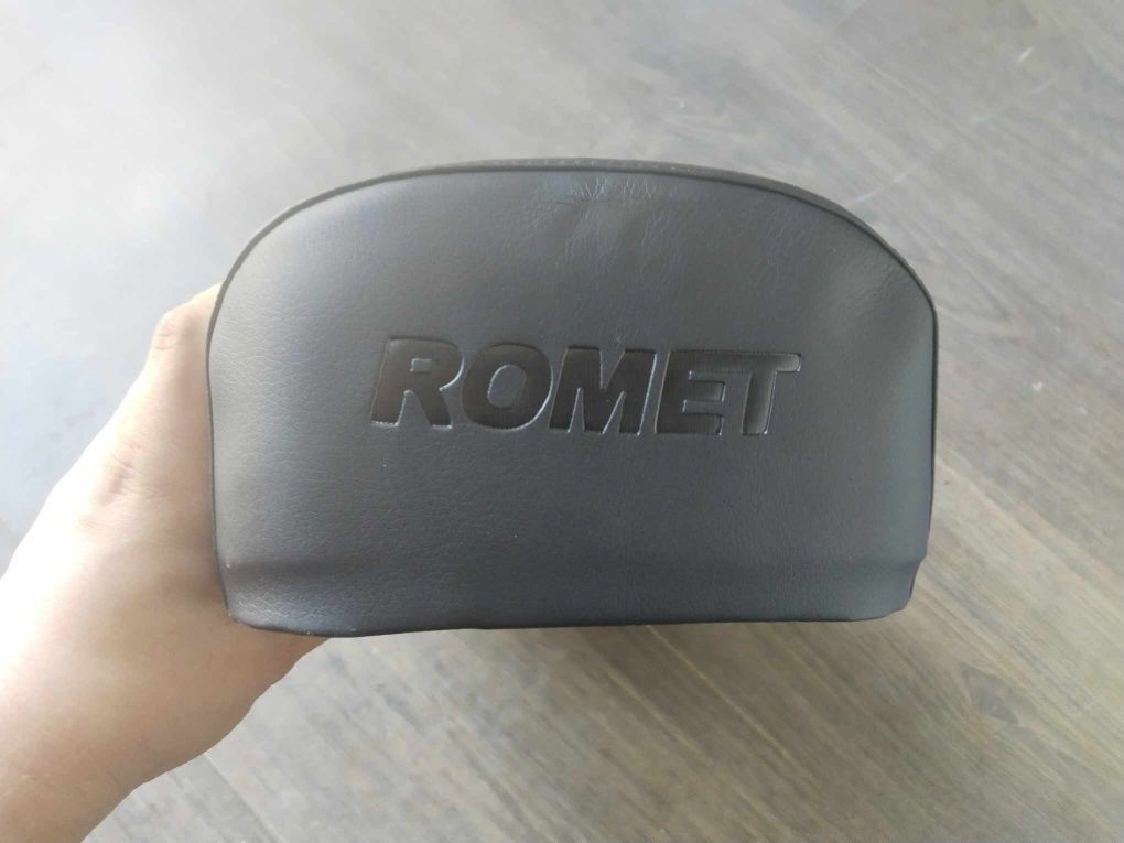 Nowe siedzenie Romet pony motorynka wytłaczane napis Romet
