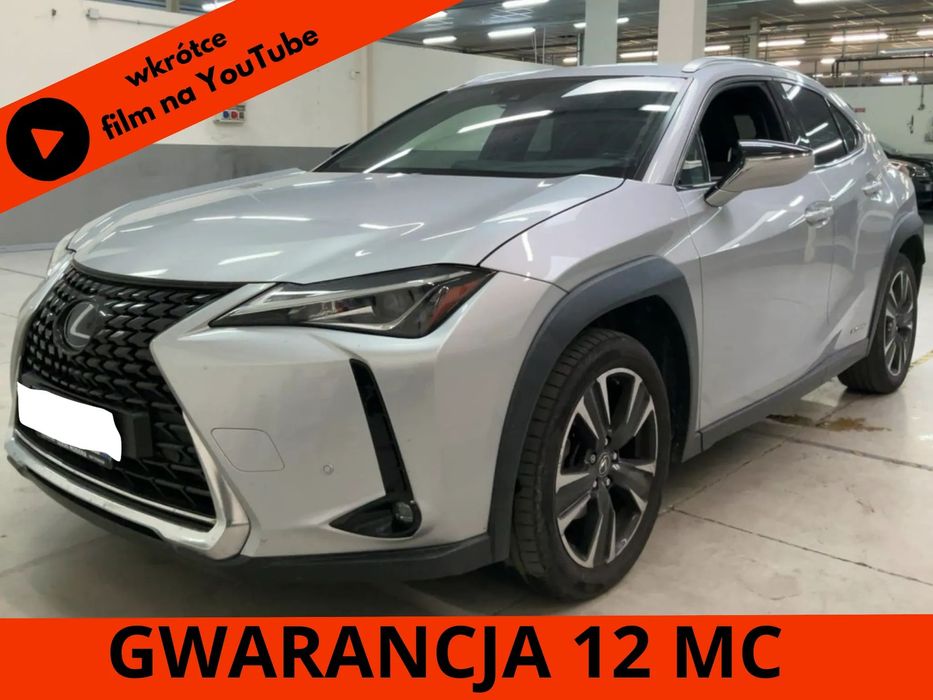 Lexus UX Lexus UX 184KM E-Four 4x4 Hybrid Bezwypadkowy El. Klapa Serwis ASO