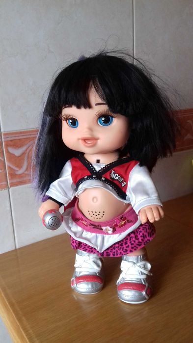 Boneca jaggets interactiva/melhor amiga para a sua filha