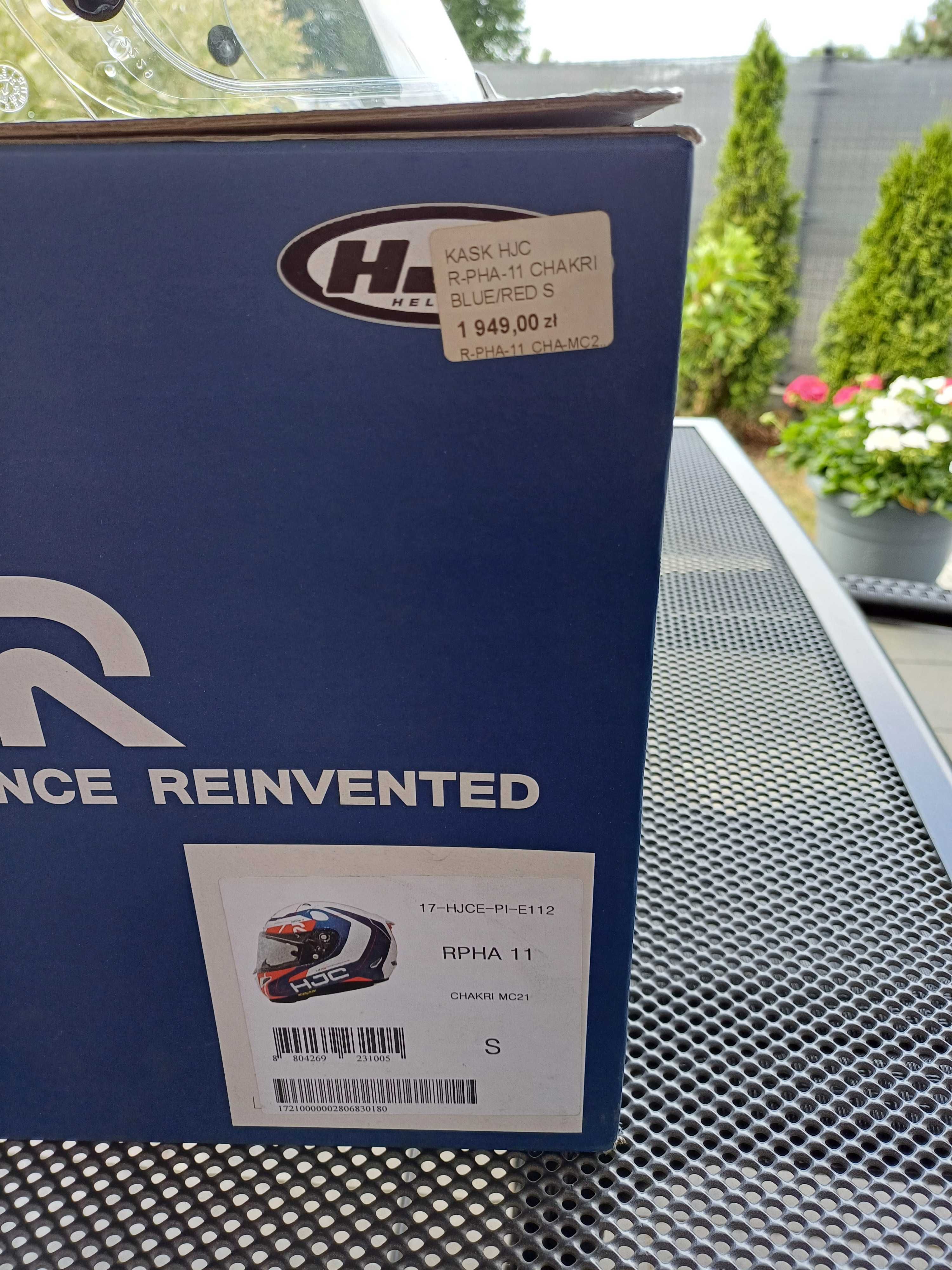 Kask hjc rpha 11 rozmiar S praktycznie nowy