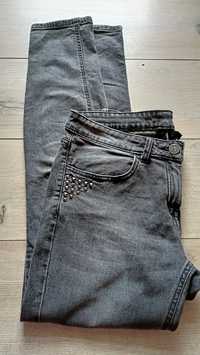 Spodnie jeans damskie M