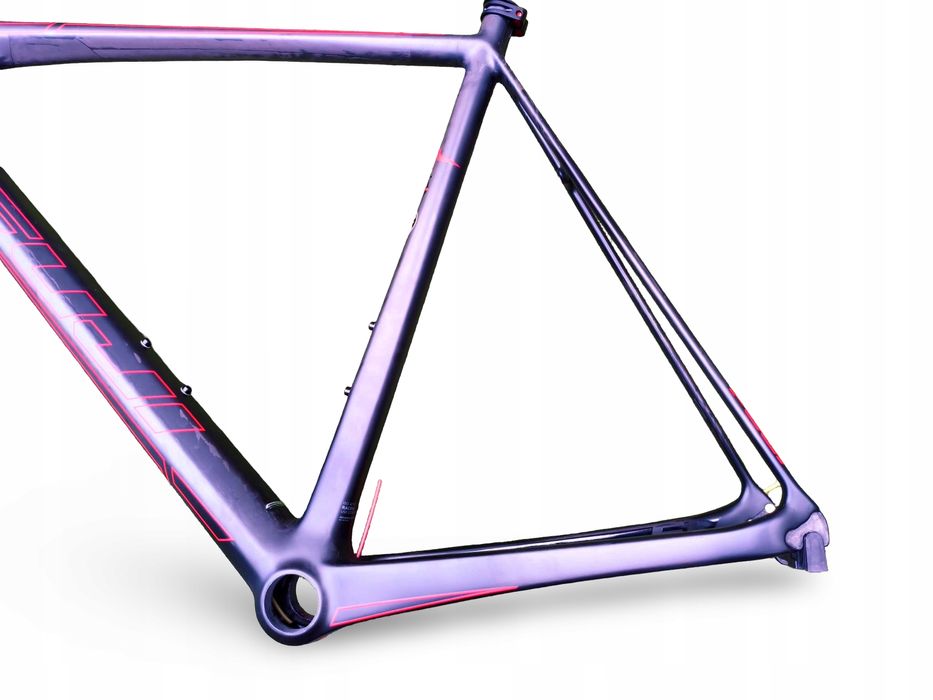 Rama Rowerowa Szosowa Karbon Fuji Sl 1.1 Rozmiar 61Cm Satin Carbon/Red