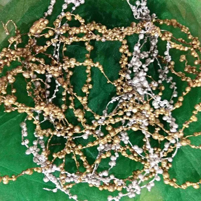 Новорічна ялинкова прикраса / Гірлянди Сніжинки Дощик