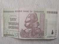 50 trylionow dolarów Zimbabwe