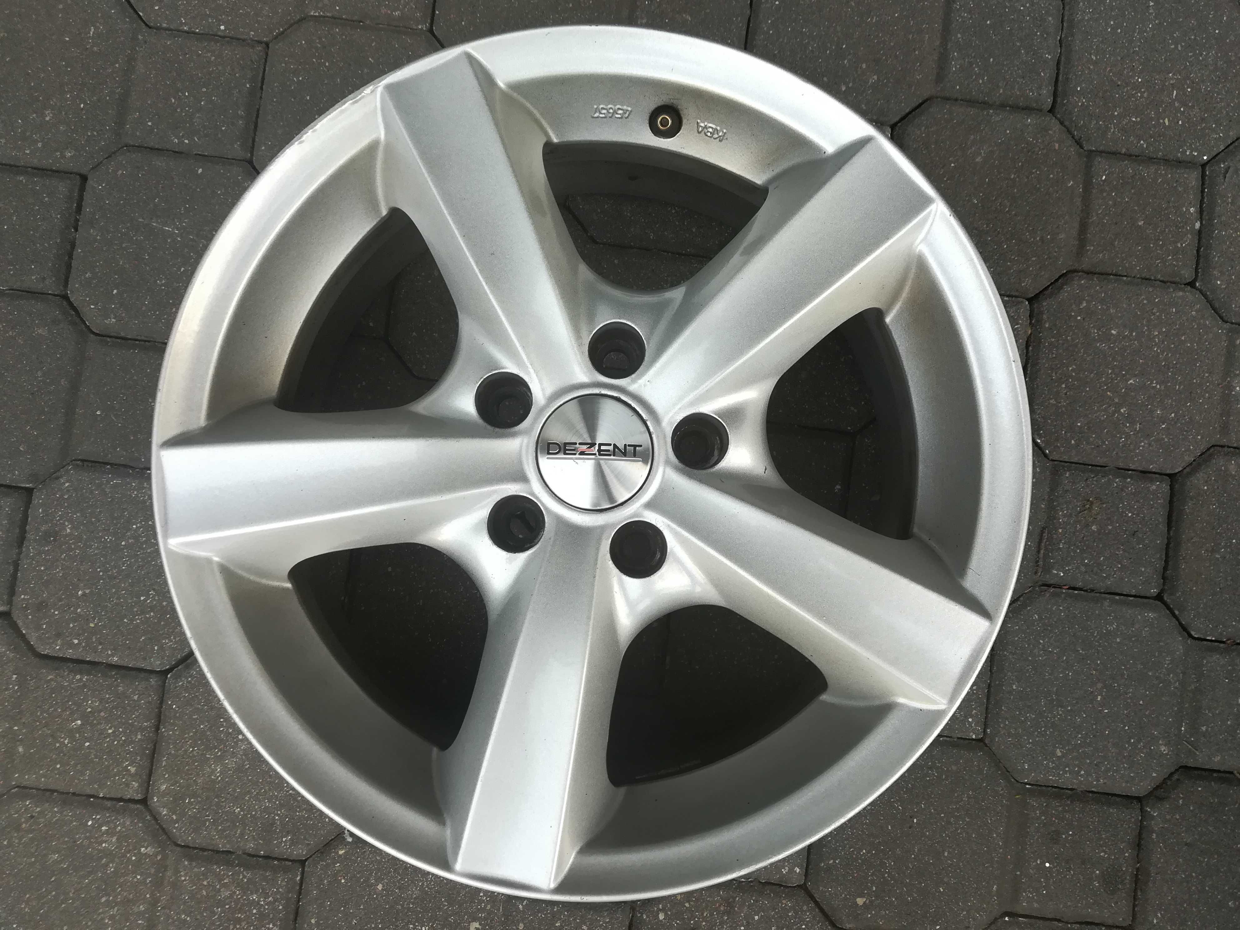 OPEL - ALUFELGI DEZENT 4X110, 16", et39, stan bdb