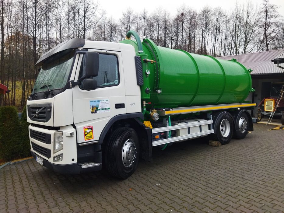 Usługi asenizacyje wywóz szamba oraz przydomowych oczyszczalni
