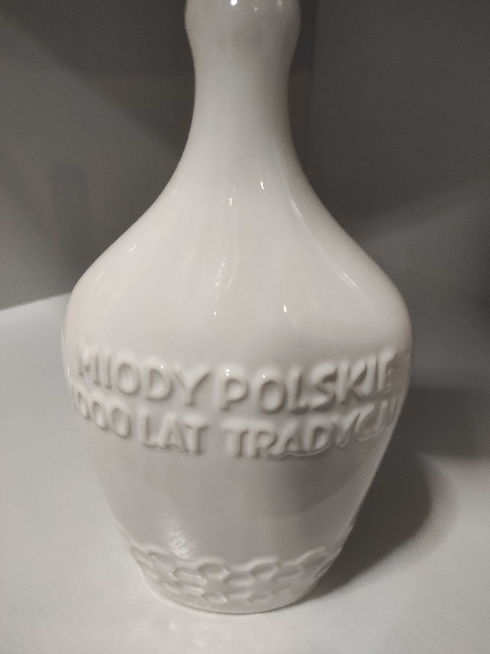 Butelka, karafka ceramiczna, Miody Polskie
