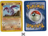 Cartas Pokemon antigas