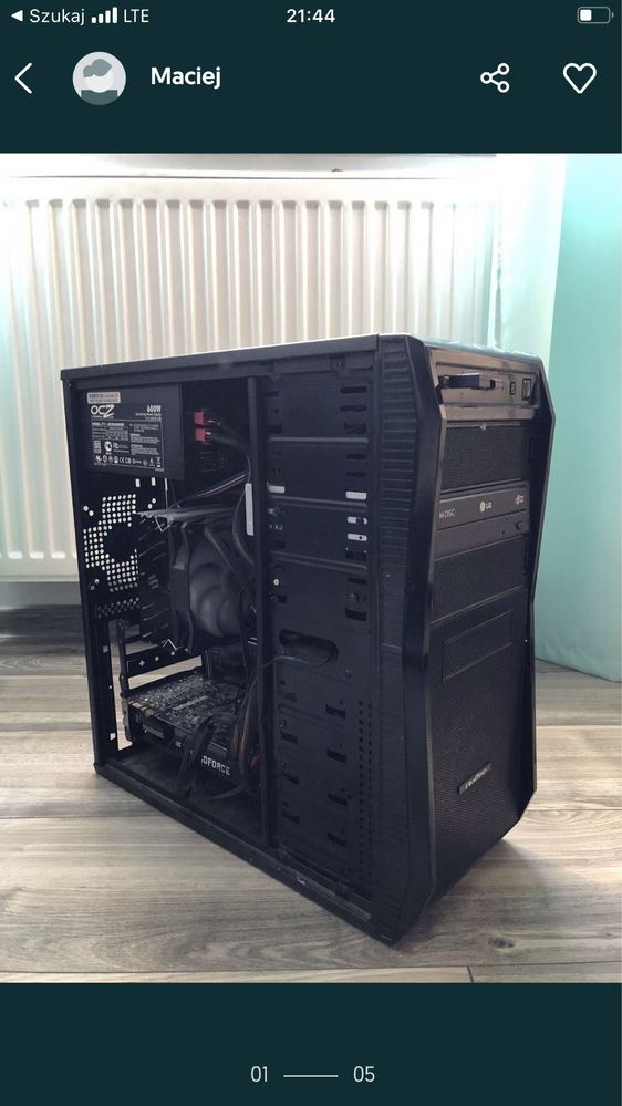 Komputer i5 9600K ,16 gb ram DDR4 1tb SSD