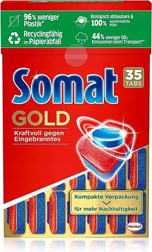 Somat Gold Tabletki Do Zmywarki (105 Szt)