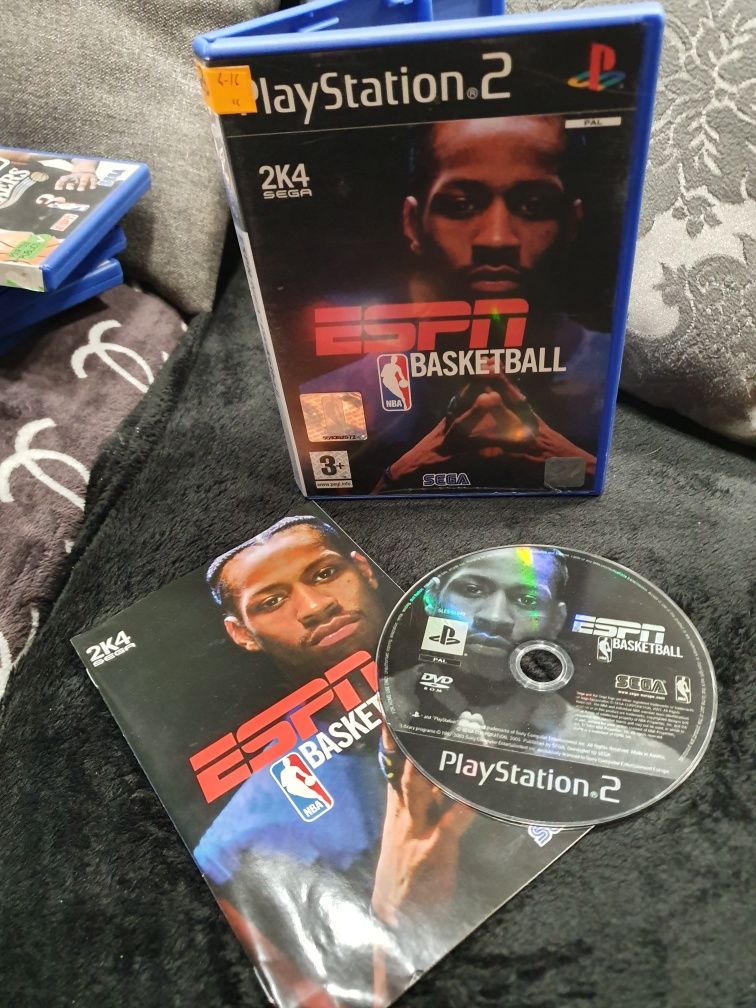 Gra gry ps2 playstation 2 NBA Espn Basketball koszykowka unikat