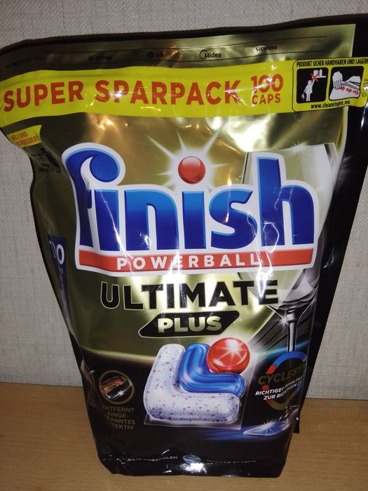Kapsułki do zmywarki Finish 100szt z Niemiec