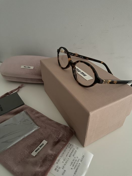 Miu Miu MU 01XV Oprawki okulary Nowe Gwarancja i Rachunek