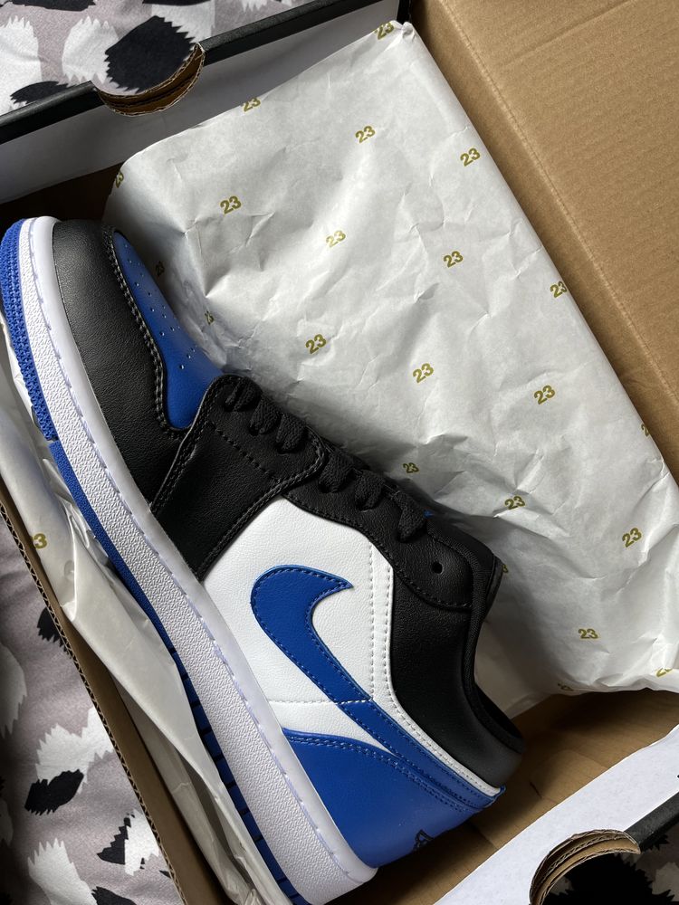 Jordan one azul e branca original