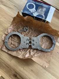 Kajdanki zawiasowe Peerless Hinged Handcuff Model 801 - Made in USA