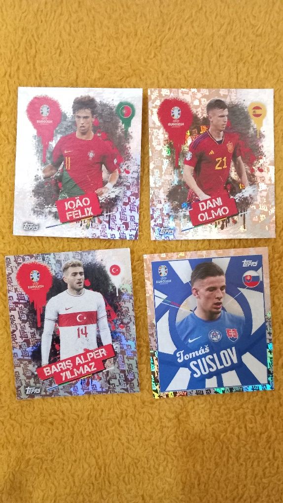 Cromos de várias coleções