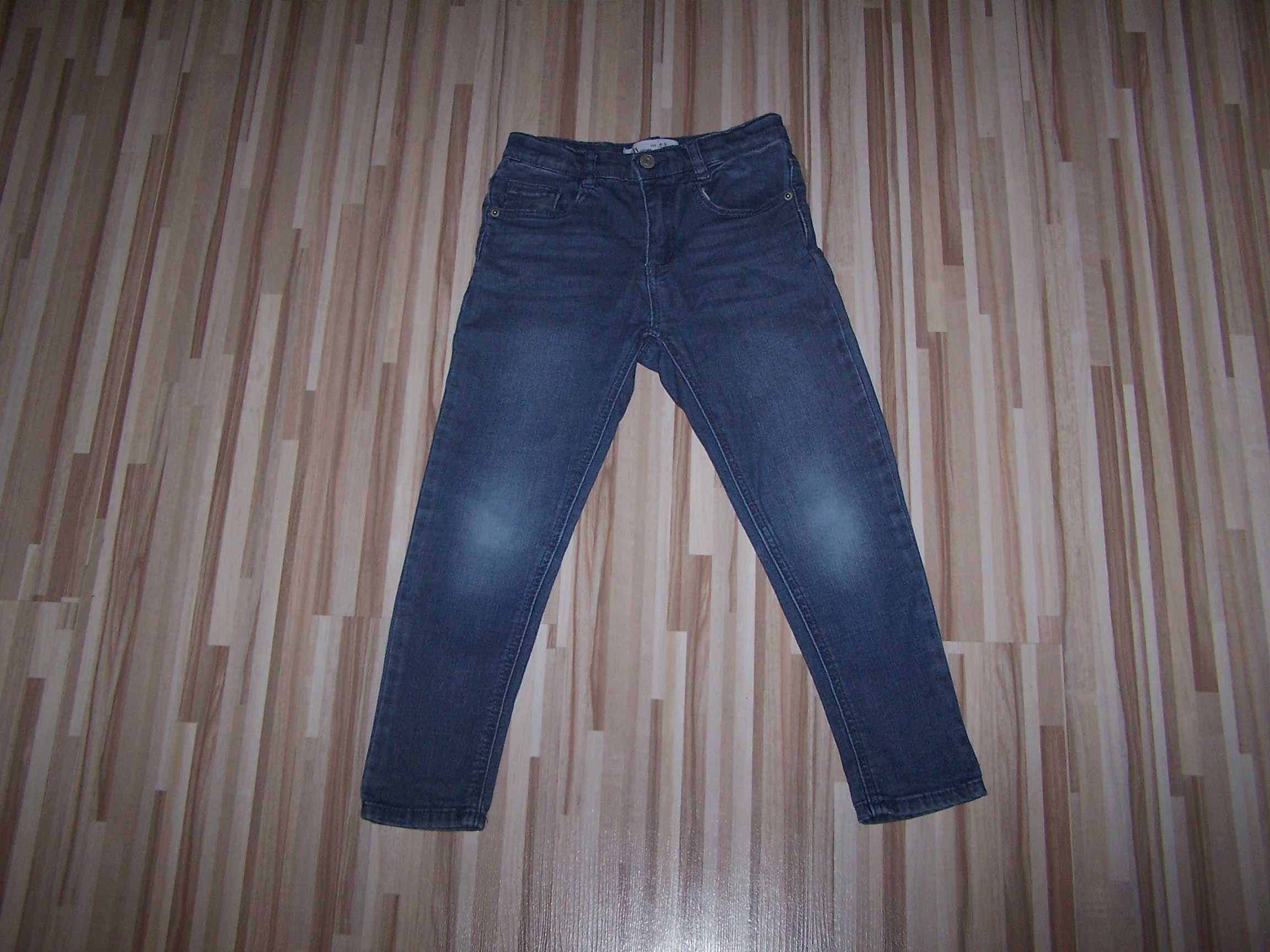 Spodnie jeansowe rurki Zara 110