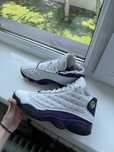 Кросівки Air Jordan 13 white/violet 43EUR