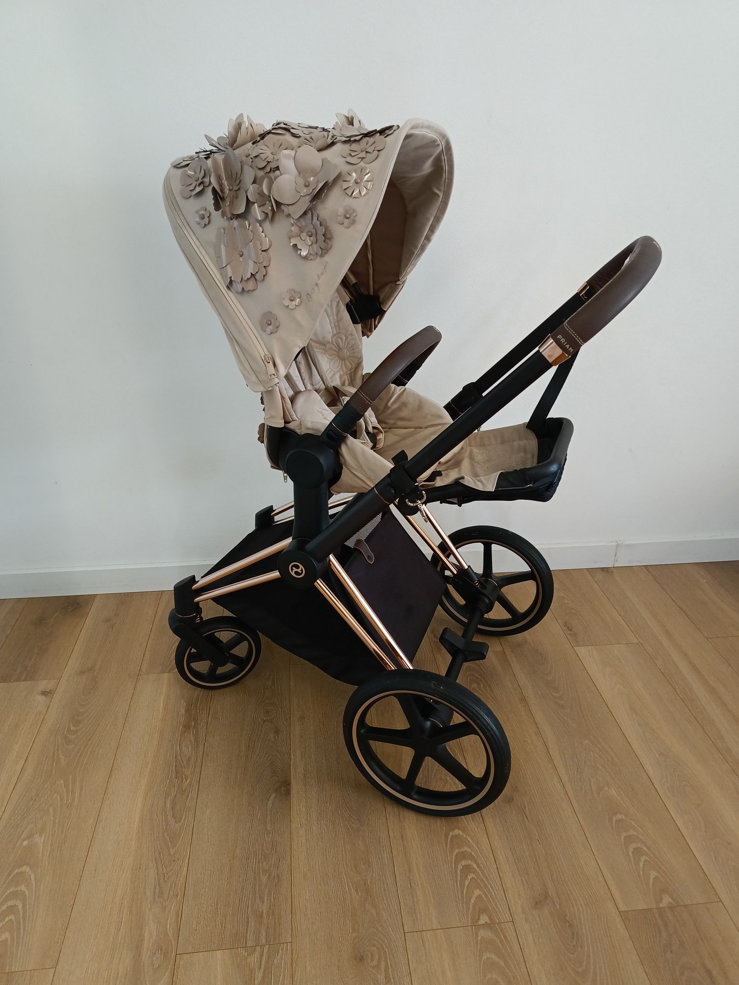 Wózek cybex priam Simply flowers zestaw