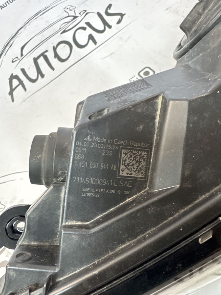 Audi a4 b9 рест 2020 2021 2022 2023 2024 фара
