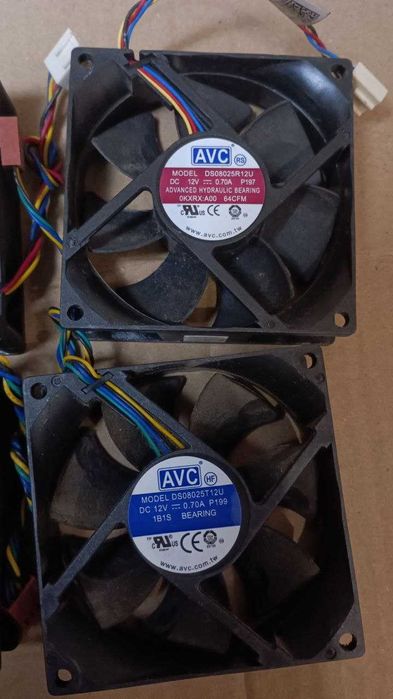 Кулер 80мм 12V 0.23-0.7A 4pin потужний серверний Delta вентилятор