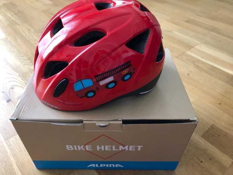 Kask rowerowy dziecięcy Alpina Ximo firefighter rozm. 47-51 cm