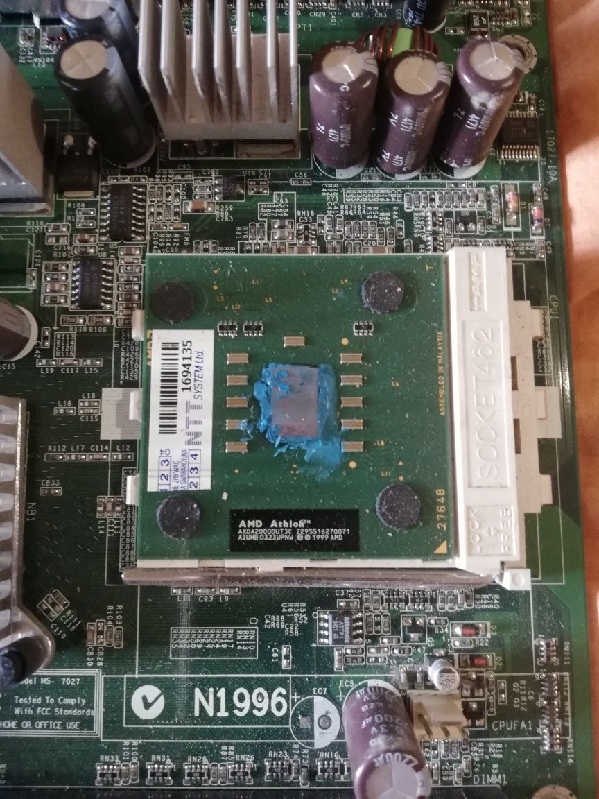 MS-7027 zabytek PC muzeum komputerowe