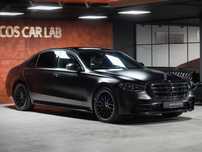 Mercedes-Benz Klasa S matowa folia PPF, gwarancja 11.2027, faktura VAT 23 proc., Panthera