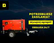 24/7 Agregaty Prądotwórcze Wynajem - Awaryjne Zasilanie Cała Polska
