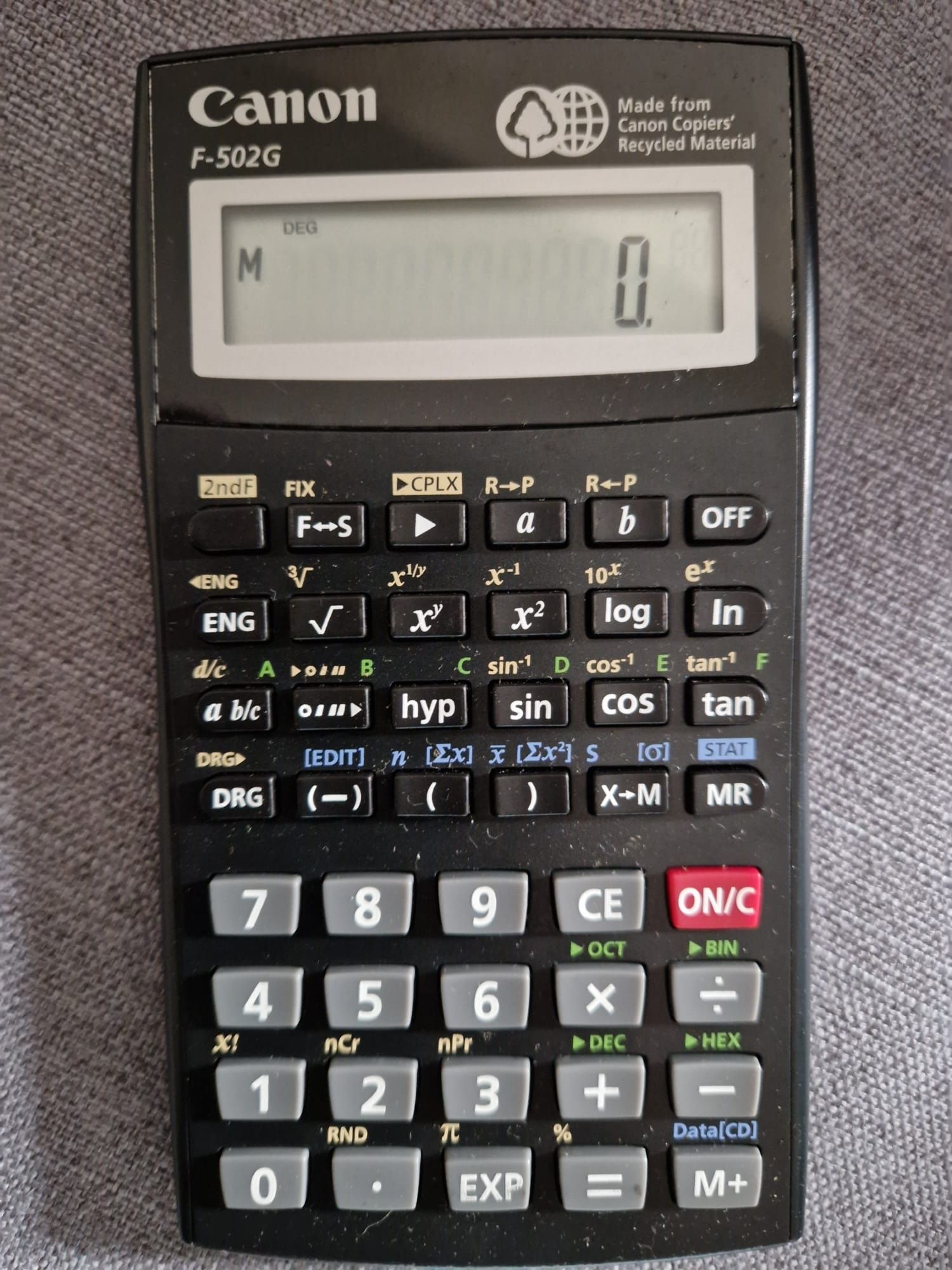 Calculadora científica Canon F-502G