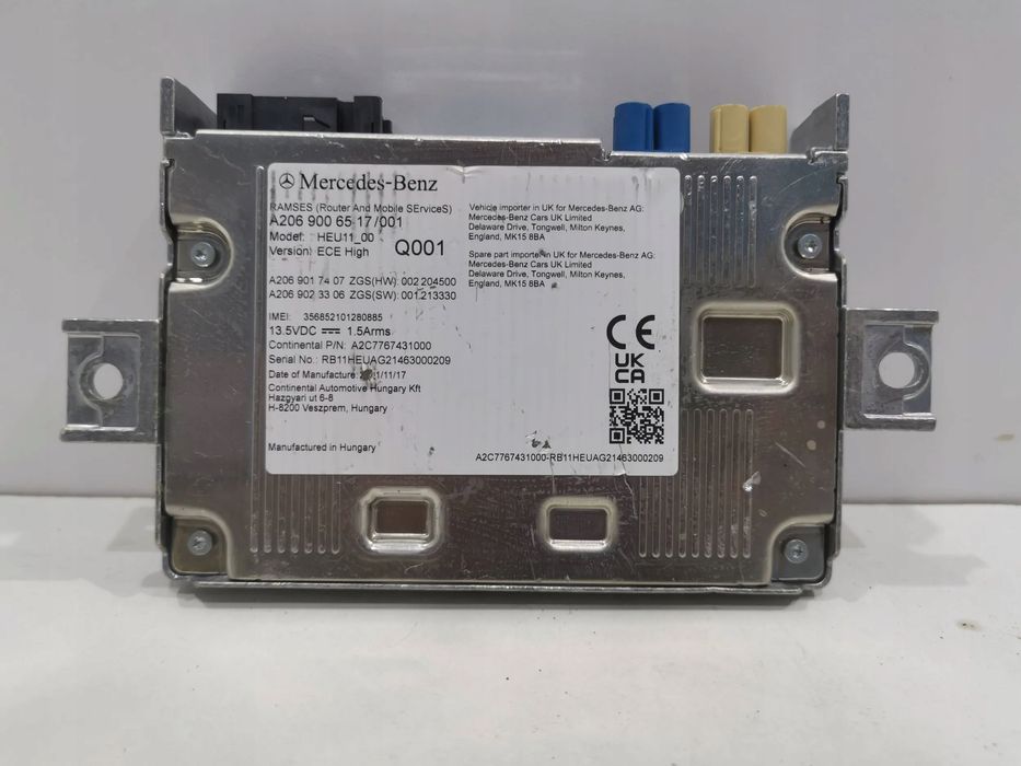 moduł sterownik mercedes w206 nowy !