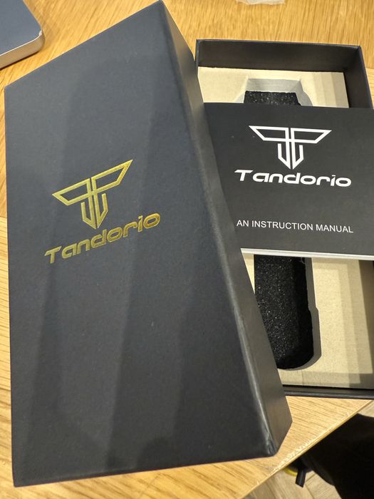 zegarek Tandorio – mechanizm Seiko NH35A szafir, ceramika, 20ATM,