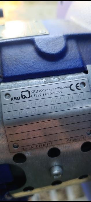 Pompa KSB etabloc etb 065/040/160 silnik 5,5 kW