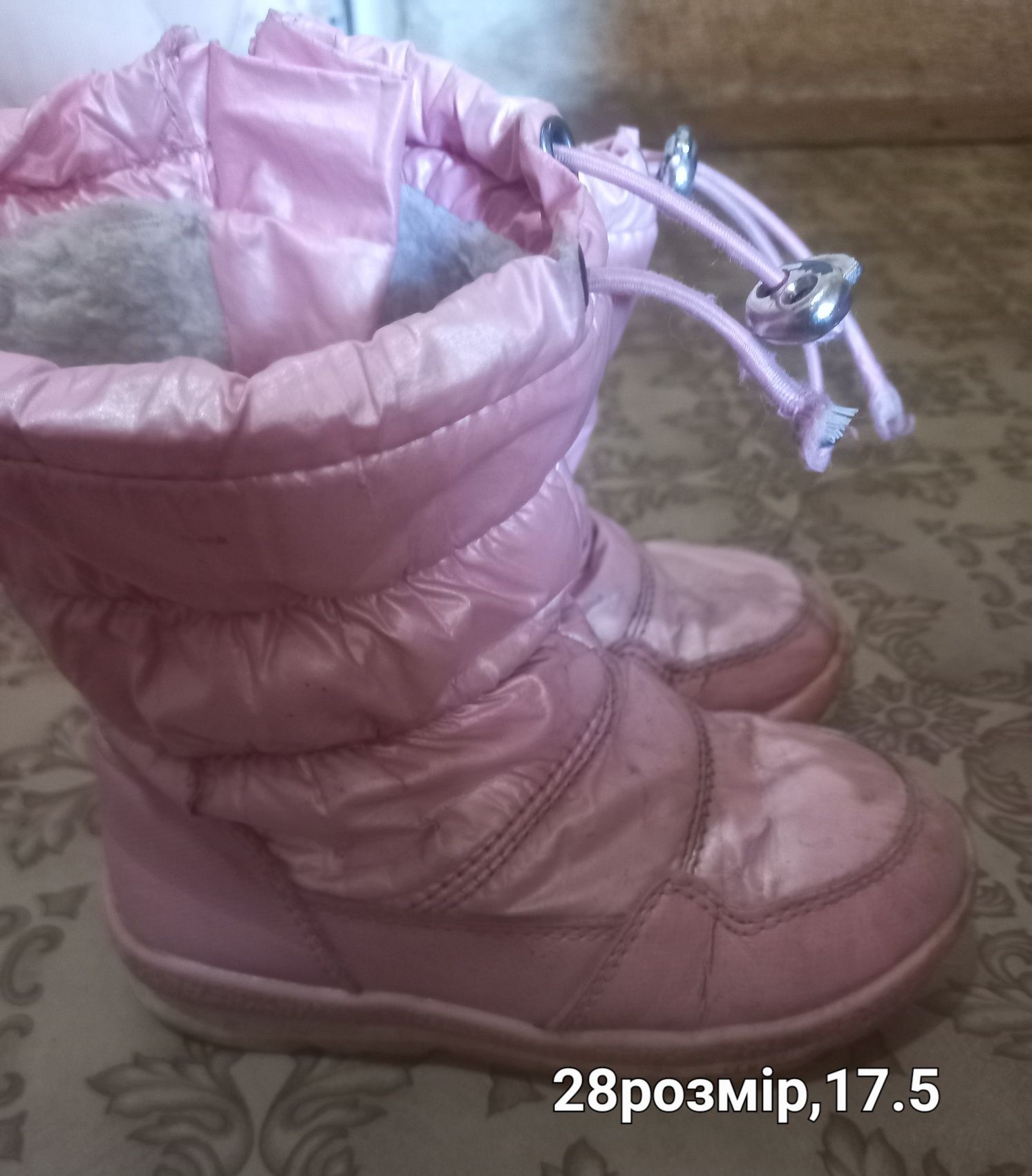 Зимові ботінки дитячі