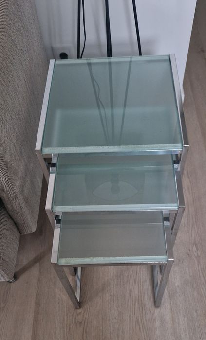 Mesas de apoio conjunto de 3