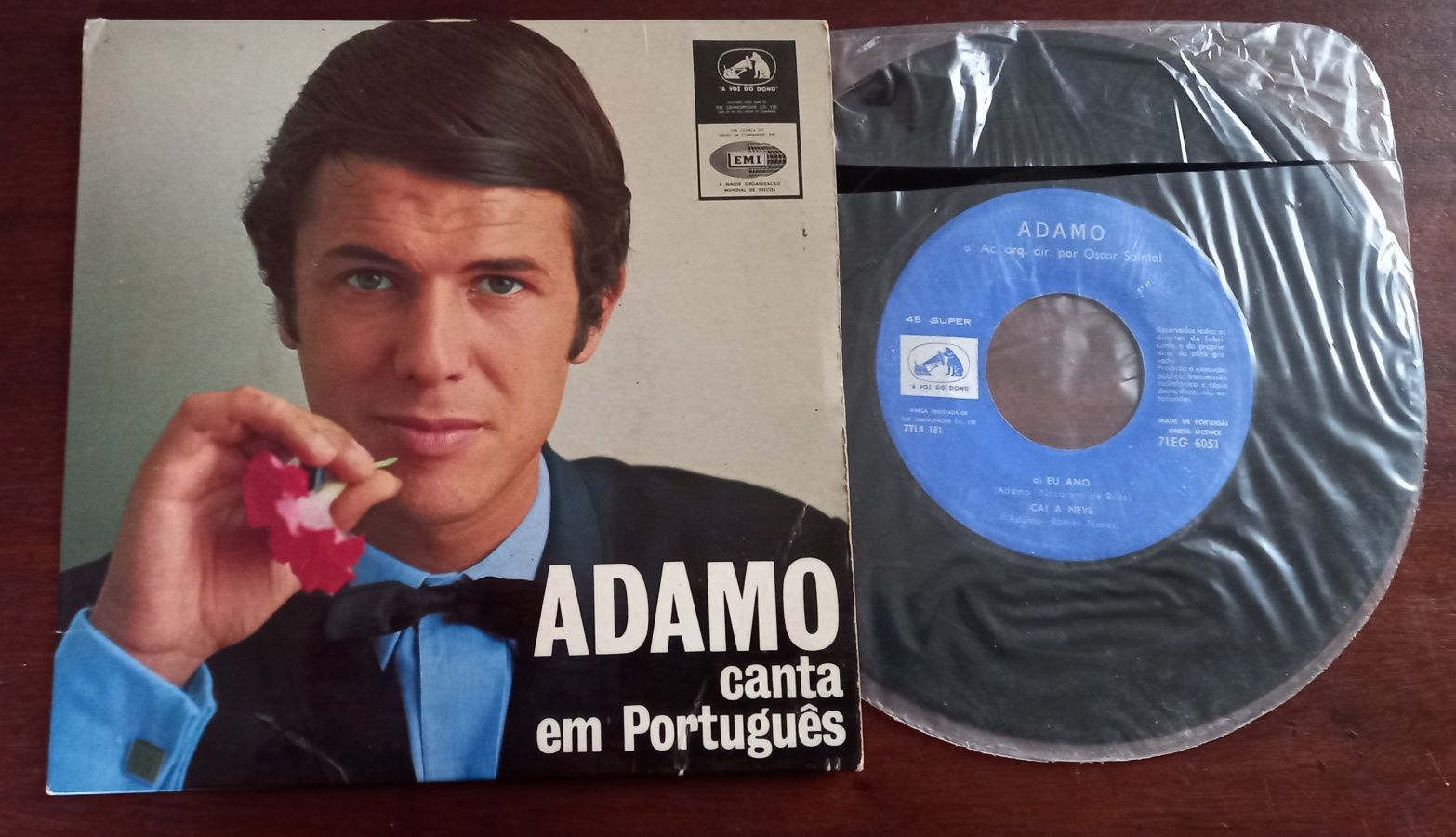 Adamo- Canta em Português - Single 7" de 1964