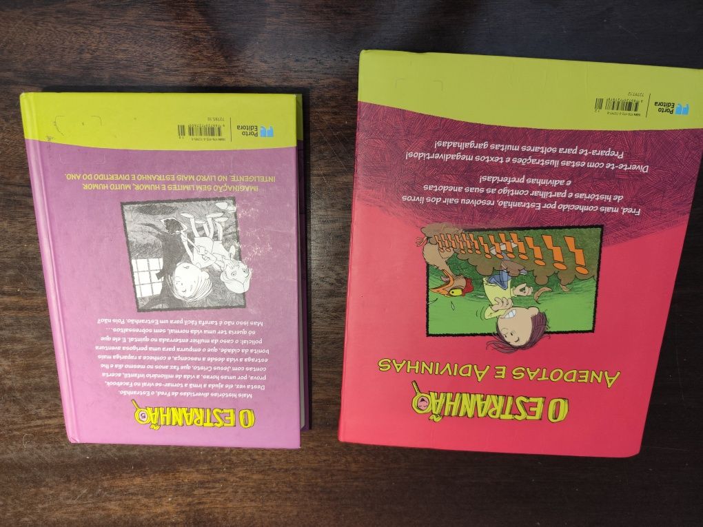 O estranhão - dois livros