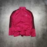 DAMSKA Kurteczka Wiatrówka Bluza Różowa Biegowa Przewiewna ADIDAS