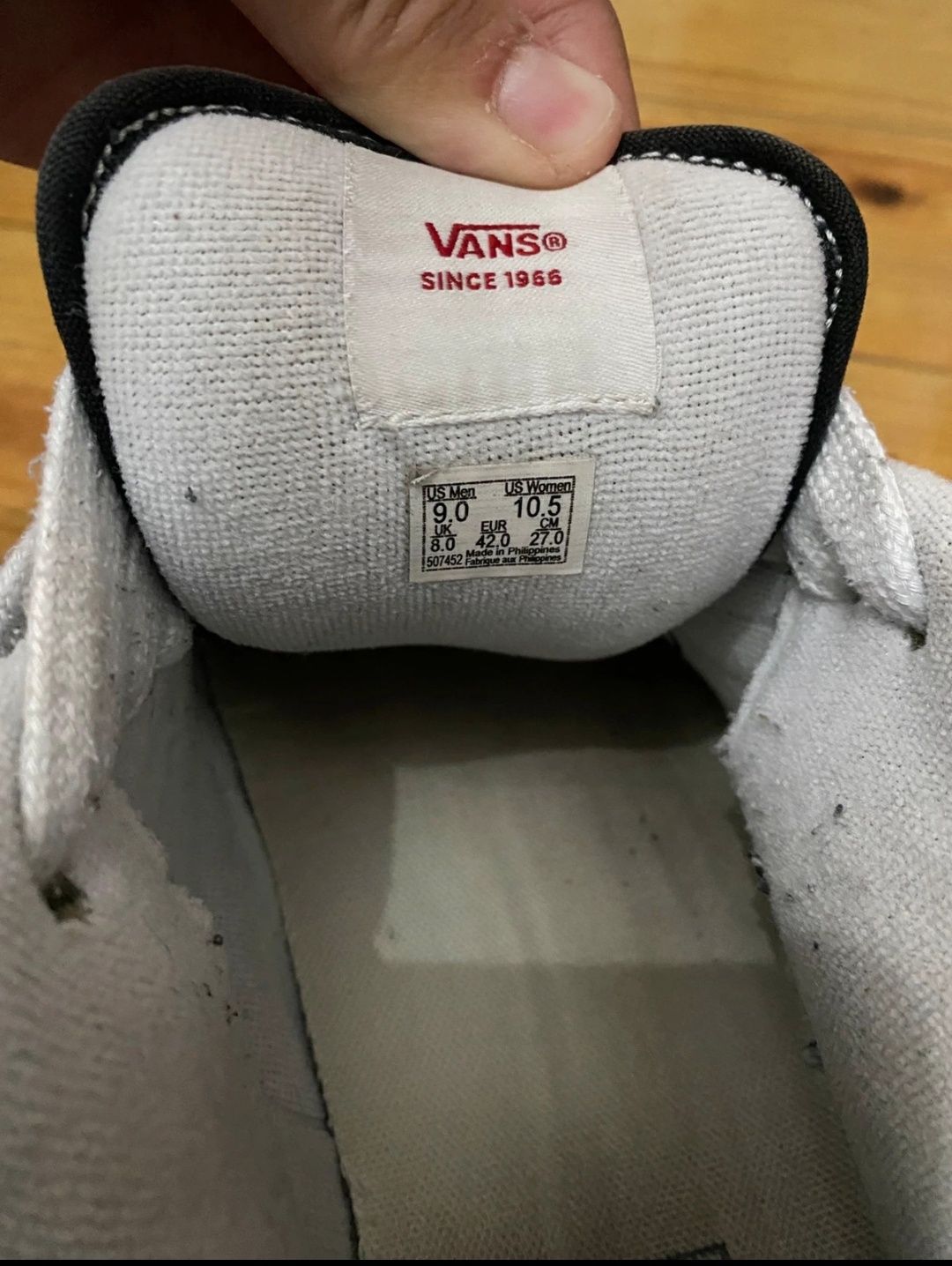 Vans em ótimo estado