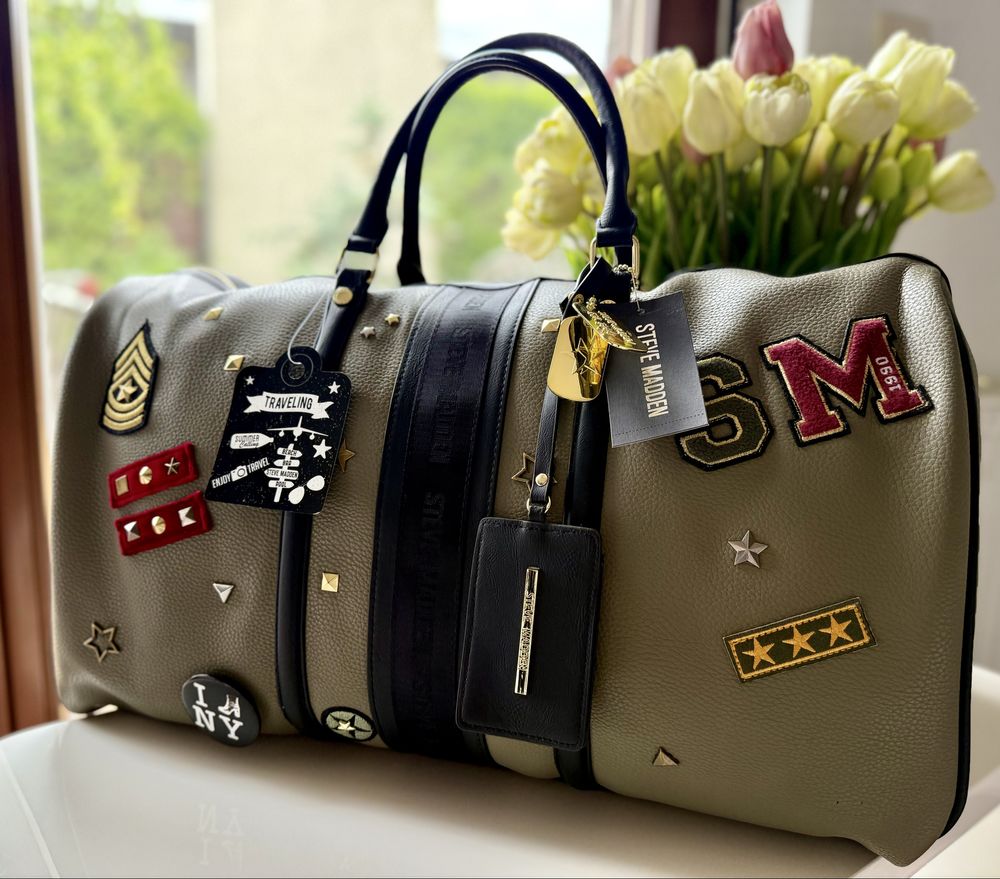 Steve Madden torba podróżna nowa khaki