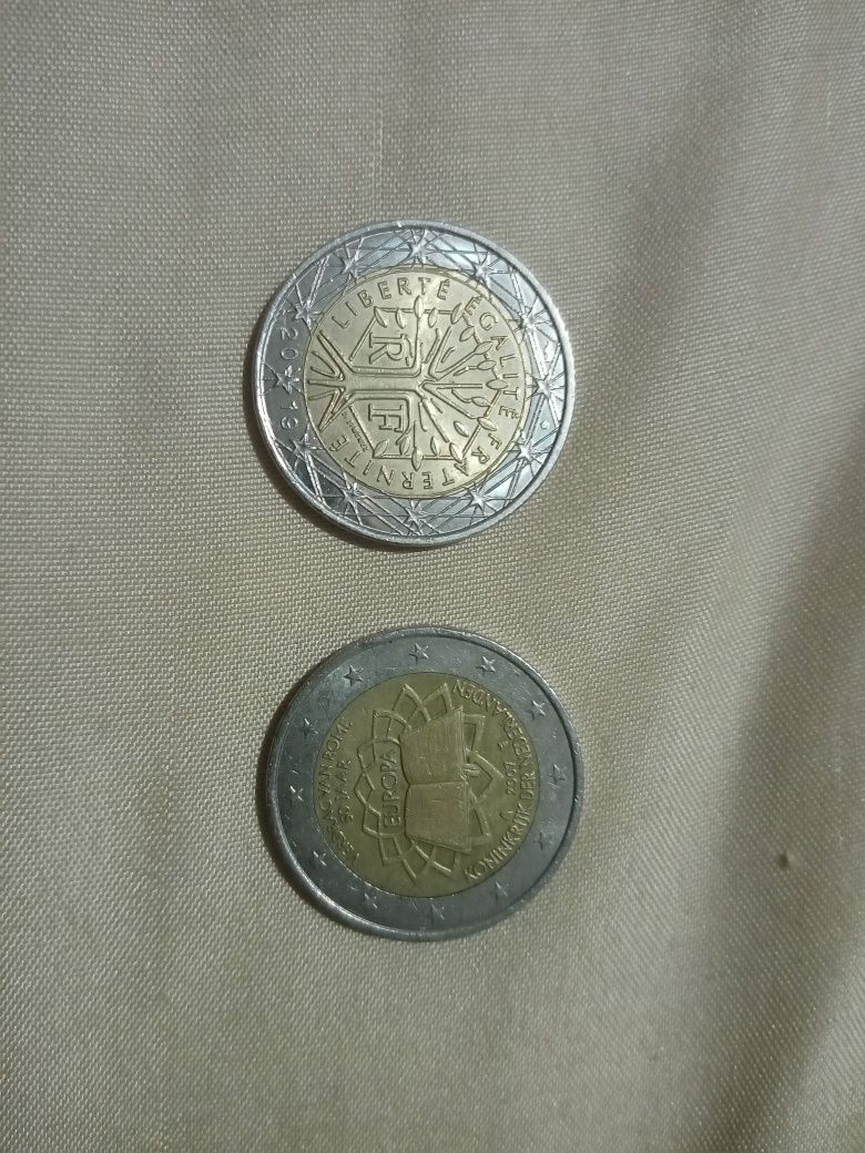 Moedas de 2 euros