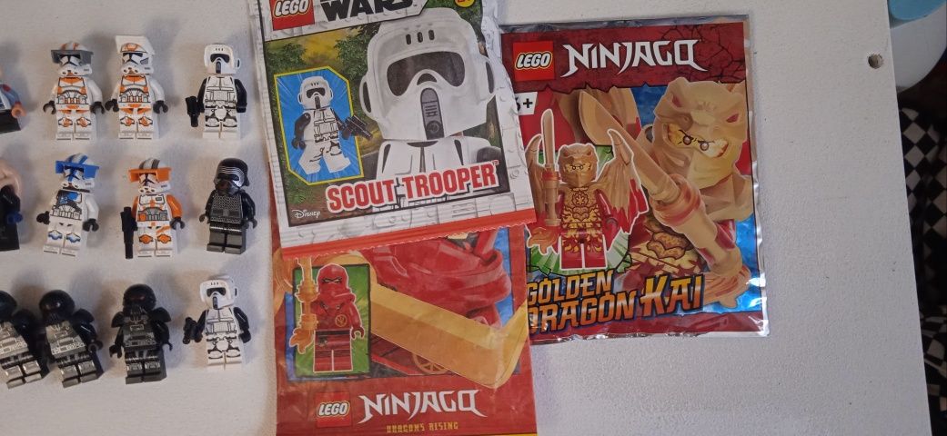 Figurki lego Star Wars Ninjago i inne