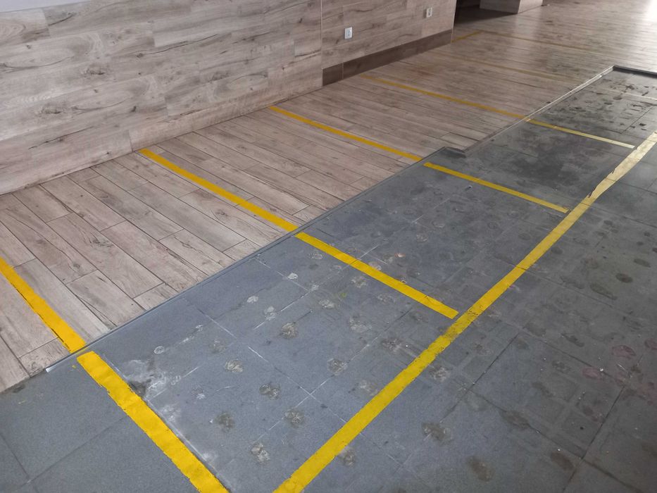 Lugar de parqueamento para mota