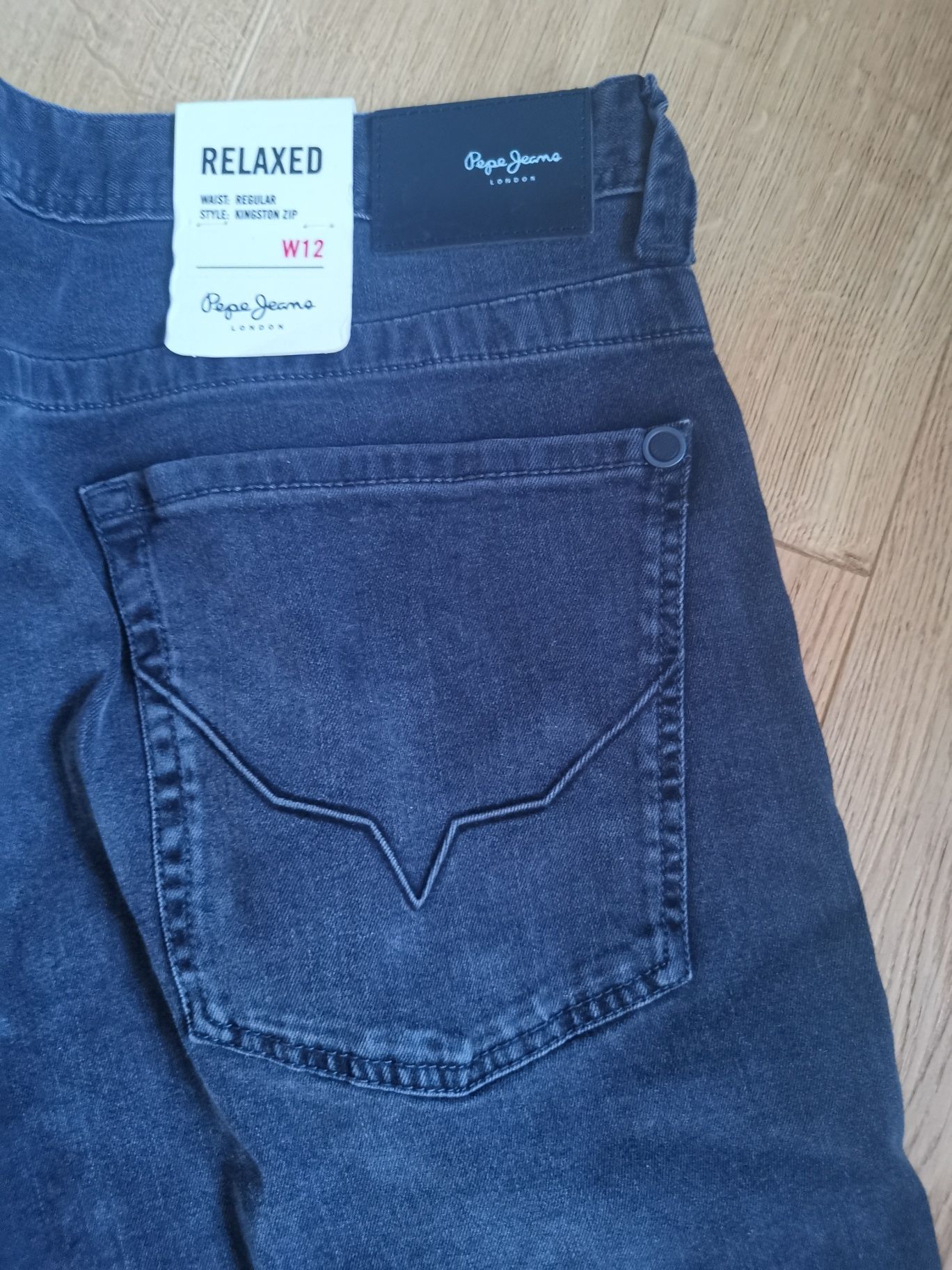 Pepe jeans relaxed w12 kingston zip   W40 L30
