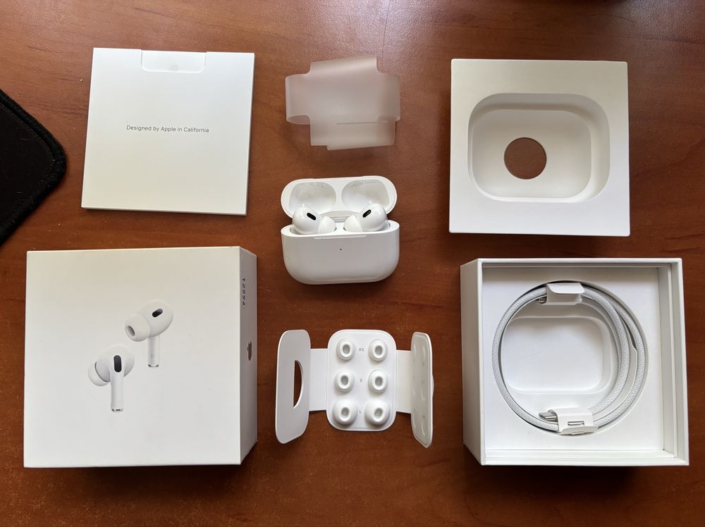 Apple Airpods Pro 2 - oryginalne, stan idealny